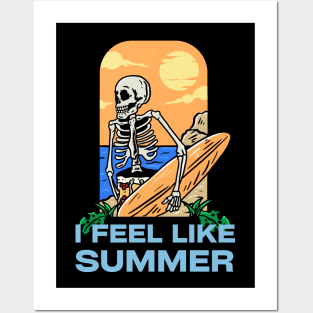 Ifeel summer Posters and Art